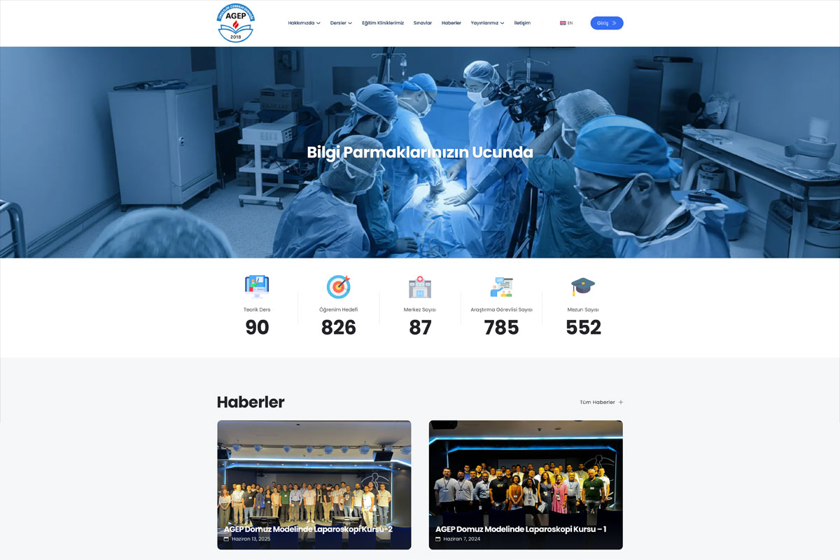AGEP — Üroloji Asistan Hekim Eğitim Programının Dijital Platformu