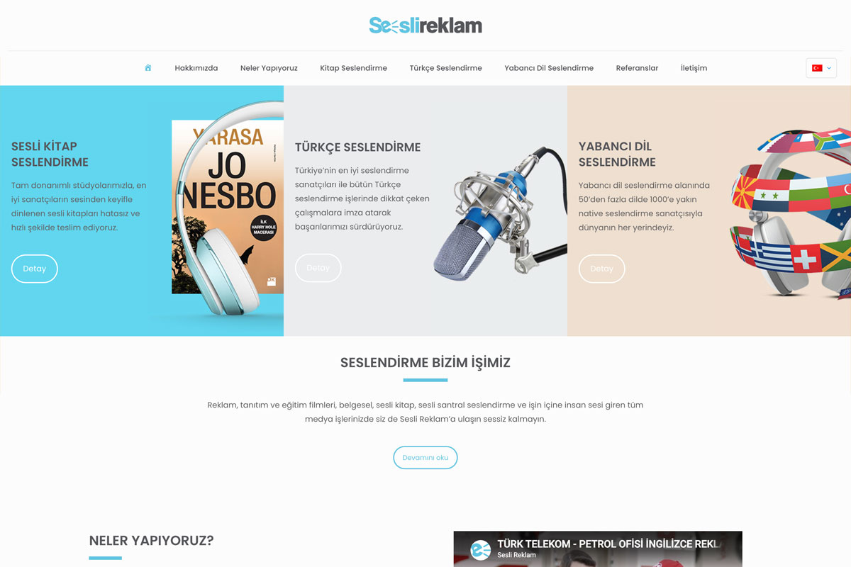 Sesli Reklam — Markalara Ses Veren Seslendirme Ajansının Web Sitesi